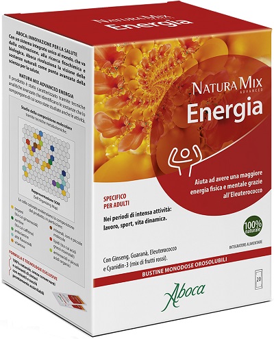 NATURA MIX ADVANCED ENERGIA 20 BUSTINE - Farmasanitas 