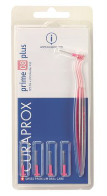 CURAPROX CPS PRIME CPS 08 CON 5 SCOVOLINI + SUPPORTO - Farmasanitas 