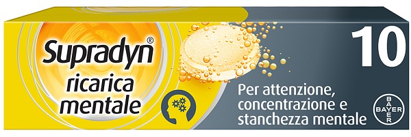 SUPRADYN RICARICA MENTALE 10 COMPRESSE - Farmasanitas 
