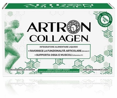 GOLD COLLAGEN ARTRON 10 FLACONI - Farmasanitas 
