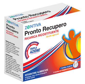 ZENTIVA PRONTO RECUPERO 14 BUSTINE - Farmasanitas 