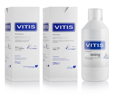 VITIS WHITENING COLLUTORIO INTL 0519 500 ML - Farmasanitas 