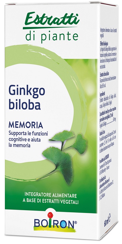 GINKGO BILOBA BOIRON ESTRATTO IDROALCOLICO 60 ML - Farmasanitas 