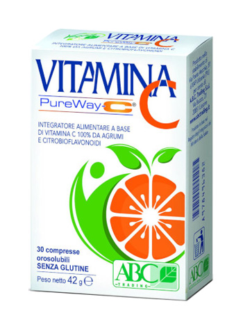 VITAMINA C PUREWAY-C 30 COMPRESSE OROSOLUBILI - Farmasanitas 