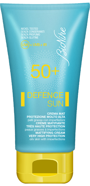 DEFENCE SUN 50+ CREMA MAT PROTEZIONE MOLTO ALTA 50 ML - Farmasanitas 