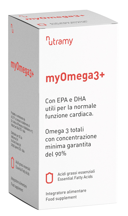 MYOMEGA3+ 60 PERLE GELATINA ALIMENTARE - Farmasanitas 