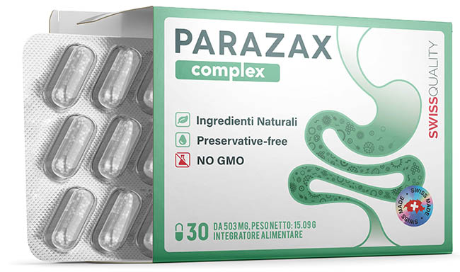 PARAZAX COMPLEX 30 CAPSULE - Farmasanitas 