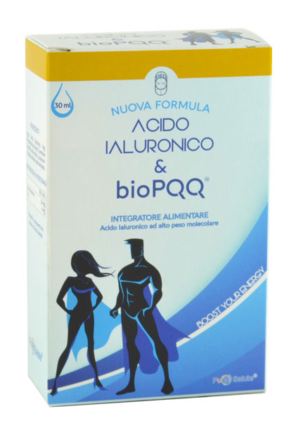 ACIDO IALURONICO + BIO PQQ 30 ML - Farmasanitas 