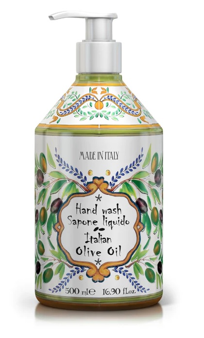LE MAIOLICHE SAPONE LIQUIDO ITALIAN OLIVE OIL 500 ML - Farmasanitas 
