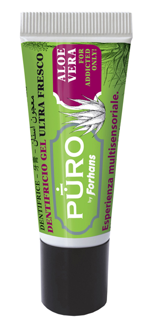PURO DENTIFRICIO ALOE VERA GEL 12 ML - Farmasanitas 