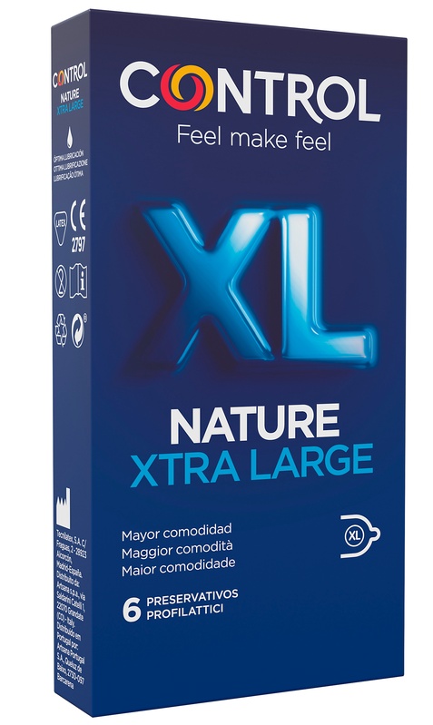 PROFILATTICO CONTROL NATURE 2,0 XL 6 PEZZI - Farmasanitas 