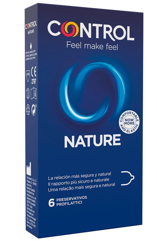 PROFILATTICO CONTROL NATURE 2,0 6 PEZZI - Farmasanitas 