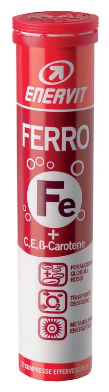 ENERVIT FERRO 20 TAVOLETTE - Farmasanitas 