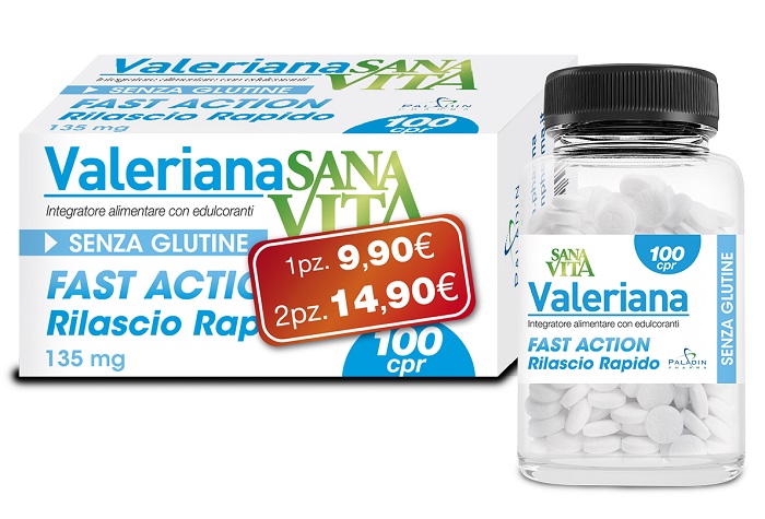 SANAVITA VALERIANA 100 COMPRESSE - Farmasanitas 