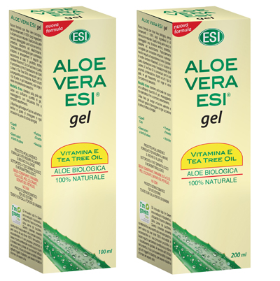 ESI ALOE VERA GEL VITAMINA E TEA TREE 100 ML - Farmasanitas 