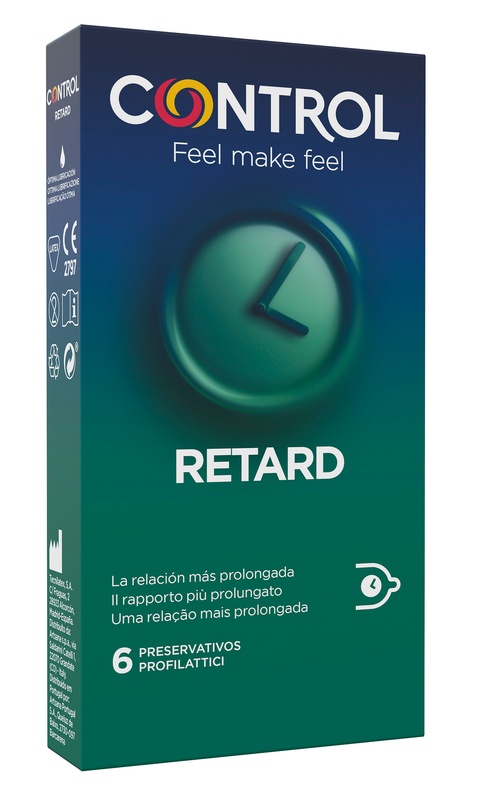 CONTROL RETARD 6 PEZZI - Farmasanitas 
