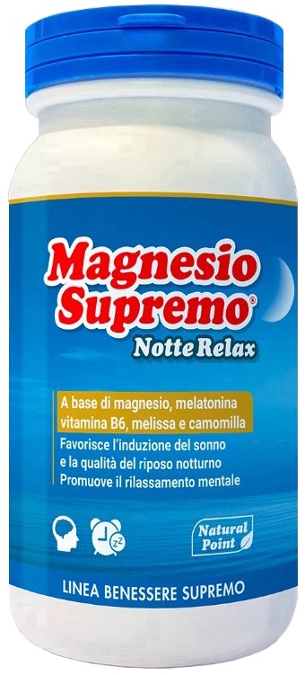 MAGNESIO SUPREMO NOTTE RELAX 150 G - Farmasanitas 