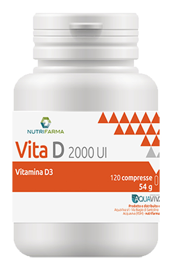 VITA D 2000UI 120 COMPRESSE - Farmasanitas 