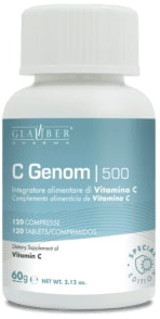 C-GENOM 500 GLAUBER 120 COMPRESSE - Farmasanitas 