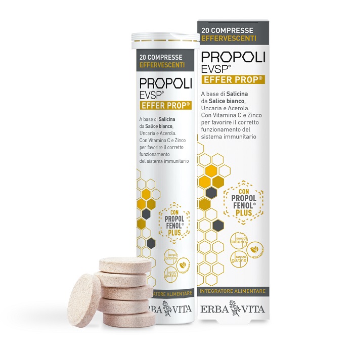 PROPOLI EVSP 20 COMPRESSE EFFERVESCENTI - Farmasanitas 