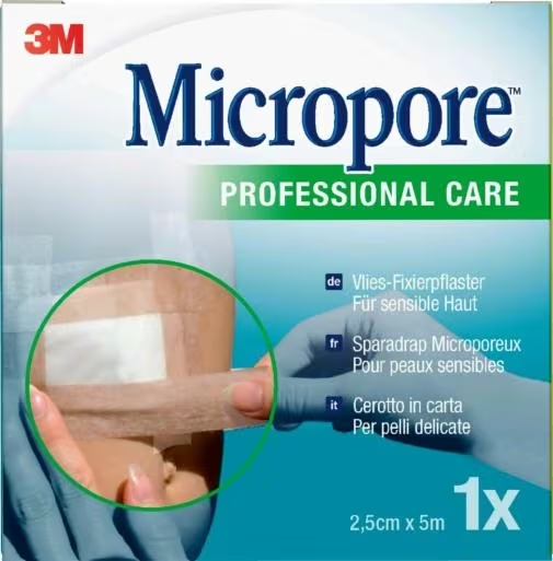 CEROTTO IN CARTA MICROPORE SURGICAL TAPE M5X25MM DISPENSER - Farmasanitas 