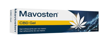 MAVOSTEN CBD GEL RINFRESCANTE 120 G - Farmasanitas 