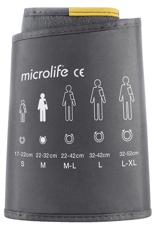 MICROLIFE BRACCIALE UNIVERSALE MORBIDO 4G TAGLIA ML WS-2242C - Farmasanitas 