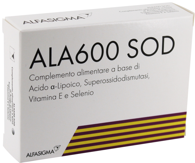 ALA 600 SOD 20 COMPRESSE - Farmasanitas 
