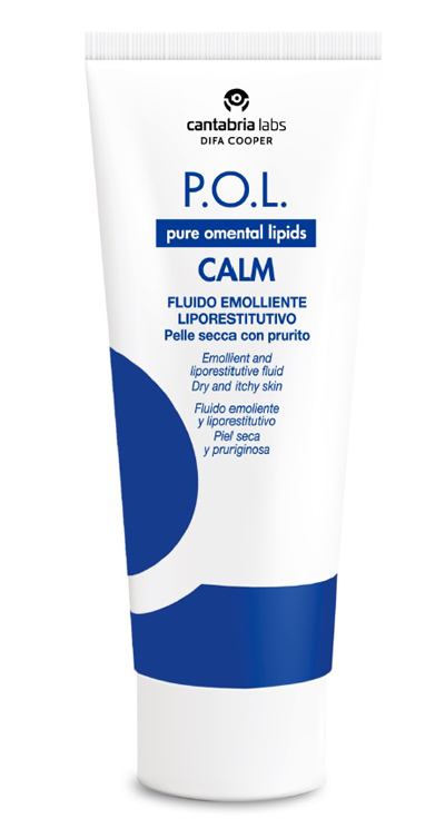 POL PURE OMENTAL LIPIDS CALM FLUIDO EMOLLIENTE LIPORESTITUTIVO PELLE SECCA CON PRURITO 200 ML - Farmasanitas 