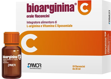 BIOARGININA C ORALE 20 FLACONCINI - Farmasanitas 