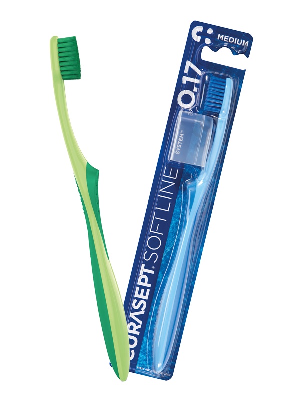 CURASEPT SPAZZOLINO MEDIUM 017 BIPACK - Farmasanitas 