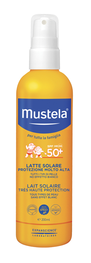 MUSTELA LATTE SOLARE 200 ML 50+ 2021 - Farmasanitas 