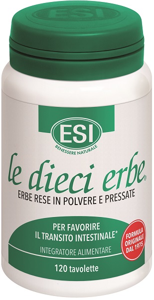 ESI LE DIECI ERBE 120 TAVOLETTE - Farmasanitas 