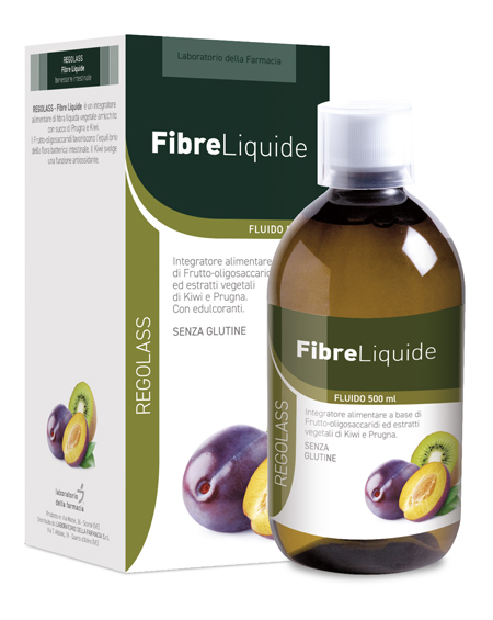 LABORATORIO DELLA FARMACIA FIBRE LIQUIDE VETRO 500 ML LINEA REGOLASS - Farmasanitas 