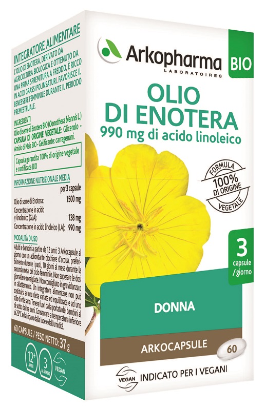 ARKOCPS OLIO ENOTERA 60 PERLE - Farmasanitas 