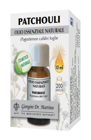 PATCHOULI OLIO ESSENZIALE NATURALE 10 ML - Farmasanitas 