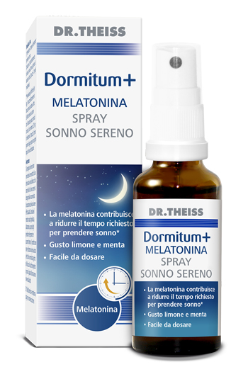 THEISS DORMITUM + MELATONINA SPRAY SONNO SERENO 30 ML - Farmasanitas 