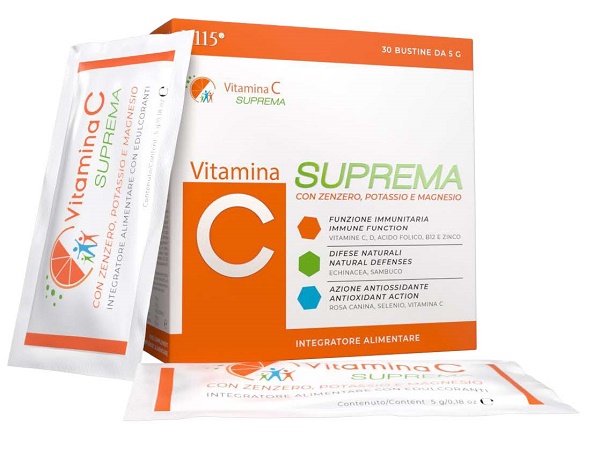 X115 VITAMINA C SUPREMA 30 BUSTINE - Farmasanitas 