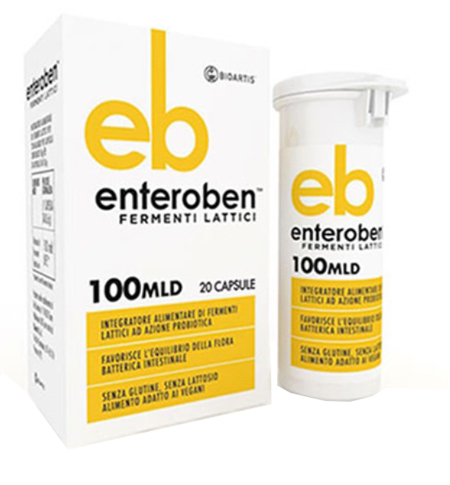ENTEROBEN 100MLD 20 CAPSULE VEGETALI - Farmasanitas 