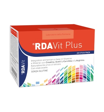 LABORATORIO DELLA FARMACIA RDAVIT PLUS 20 STICKPACK - Farmasanitas 