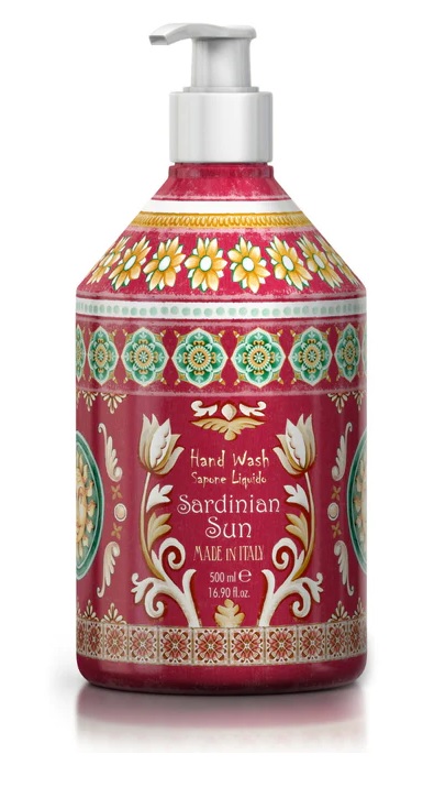 MAIOLICHE SAPONE LIQUIDO 500 ML SARDINIAN SUN - Farmasanitas 