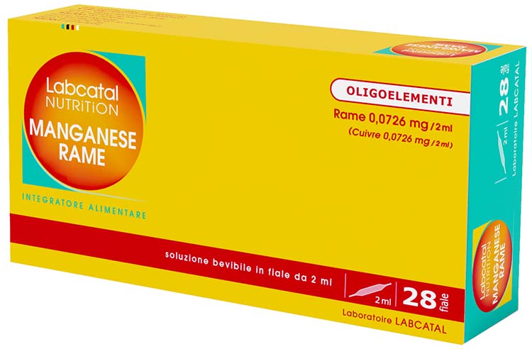 LABCATAL NUTRITION MANGANESE/RAME 28 FIALE 2 ML - Farmasanitas 