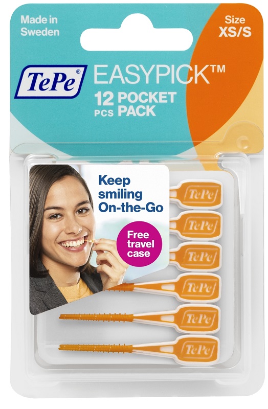 TEPE EASYPICK XS/S ARANCIONE 12 PEZZI - Farmasanitas 