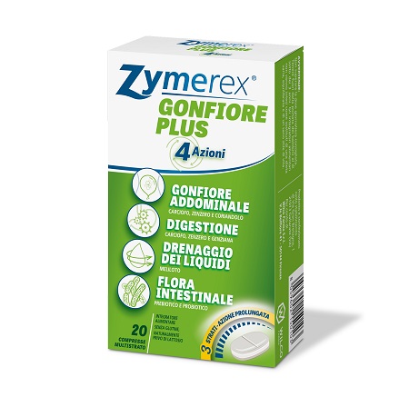 ZYMEREX GONFIORE PLUS 20 COMPRESSE - Farmasanitas 