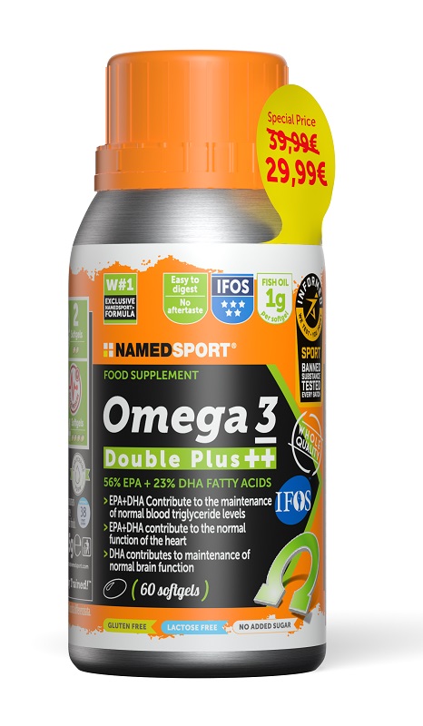 OMEGA 3 DOUBLE PLUS 60 SOFTGEL PROMO - Farmasanitas 