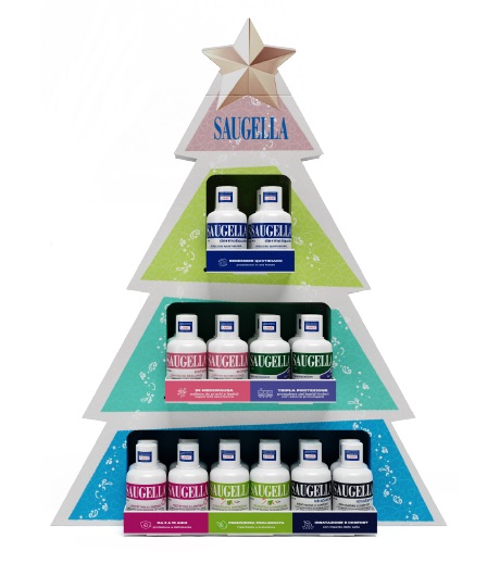 SAUGELLA MINI LOVES NATALE ESPOSITORE 24 PEZZI - Farmasanitas 