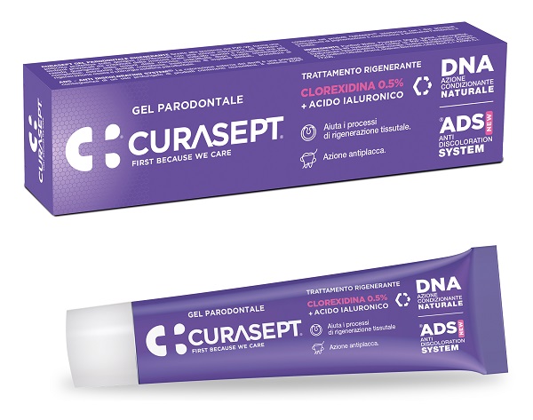 CURASEPT GEL PARODONTALE ADS DNA TRATTAMENTO RIGENERANTE 30 ML - Farmasanitas 