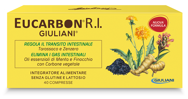 EUCARBON RI 40 COMPRESSE - Farmasanitas 