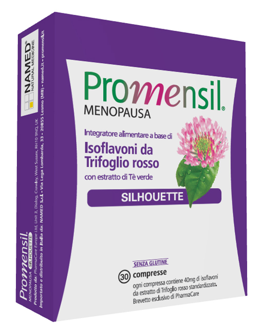 PROMENSIL SILHOUETTE 30 COMPRESSE - Farmasanitas 