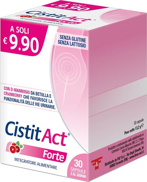 CISTIT ACT FORTE 30 CAPSULE - Farmasanitas 